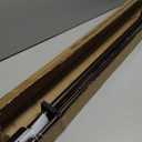 Double Curtain Rods for Window, Double Drapery Rod Adjusts from 36-72", Decorative Bronze Curtain Rod with Cap Finials, 1-Inch Front and 5/8 Inch Diameter Back Window Treatment Dual Curtain Rods