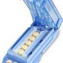 Pill Cutter Splitter for Small and Tiny Pills, Blue