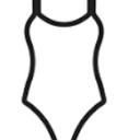 Swimming Suits Black Size M