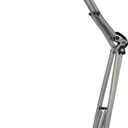 Lorell 4.5-watt LED Bulb Architect-Style Lamp (18" x 6" x 6", Silver)