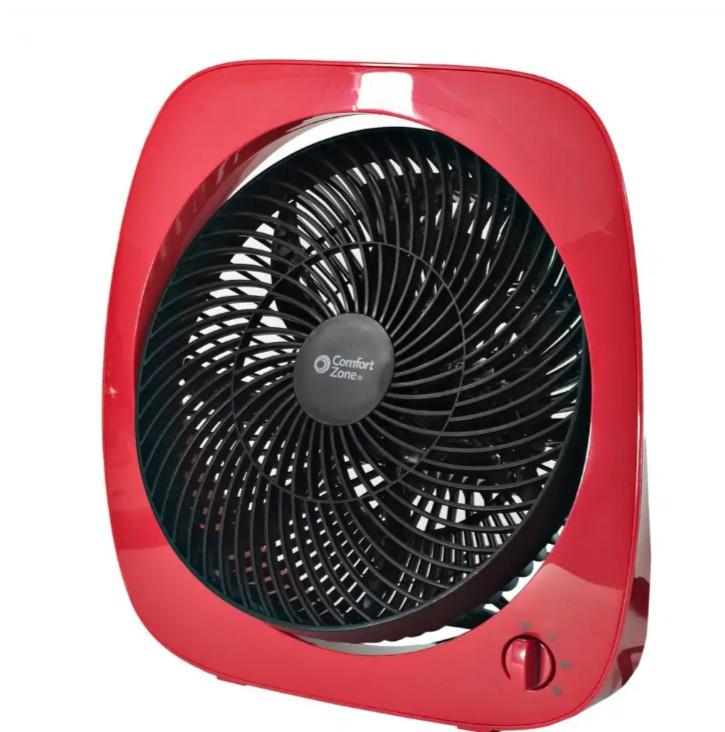 10 in. 3-Speed Turbo Table Fan with Rotary Control