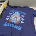 Angelman Syndrome Strong Ribbon blue Gnome T-Shirt, Size: 3X