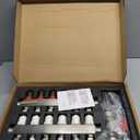 6-Branch PEX/Radiant Heat Manifold1/2" PEX Tubing Manifold,304 Stainless Steel Floor Heat Manifold Kit with 1/2" Adapters Included for Hydronic Radiant Floor Heating (6-Loop)
