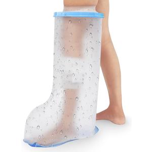 Waterproof Leg Cast Cover for Shower Adult, Cast Protector for Shower Leg Adult with Non-Slip Bottom, Leg Cast Bag for Shower Foot Cover for Shower After Surgery Reusable, Size:  Adult-Half Leg