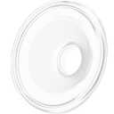 Momcozy Original S9 Pro/S12 Pro Replacement Accessories, Only Compatible with Momcozy S9 Pro/S12 Pro Breast Pump NOT for S9/S12(27mm Single-Sealed Flange,1 Pack) (Transparent)