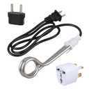 Immersion Water Heater/Portable Water Heater Electric - 220V - 500W - Immersion Heater Stainless for Camping/Travel, Fits Tea/CoffeeWhite