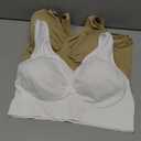 Women's Comfort Workout Sports Bra Low-Impact Activity Sleep Bras Size 4XL