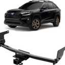 Class 3 Trailer Hitch 2-Inch Receiver Compatible with Toyota RAV4 & RAV4 Prime 2019-2025| 4,500 lbs GTW / 675 lbs TW | Rugged Steel, Rust-Resistant | Bolt-On Installation