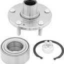 930605K - Front Wheel Hub Bearing Assembly Compatible with 2007-09 KIA Amanti [3.8L V6], [Hyundai] 2006-10 Azera [3.3L V6/3.8L V6], 2006-10 Sonata [3.3L V6], 2011-12 Sonata [2.0L 4 Cyl/2.4L 4 Cyl]
