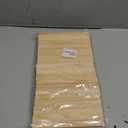 Wooden Dowels Wood Strips Slats for Crafts 3/8"  1"  6", 30 PCS Lumber Boards Flat Wood Dowel Rods Wooden Sticks for Crafting, Unfinished Hardwood Sticks Trim for Woodworking, Model Making