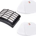Vacuum Replacement Filter for Shark Navigator Lift-Away ZU503AMZ, NV350, NV351, NV352, NV355, NV356, NV357,NV358,NV360, UV540, UV440, 2 Pre-Felt + 1 Hepa Filter Replace Part #XFF350 & XHF350