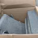 ENITYA 19" Reading Pillow for Bed with Firm Back Support & Big Pockets