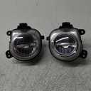 Fog Lamp Assembly Compatible with for X3 for F25 2011 2012 2013 2014 2015 2016 2017 2018 Fog Lights Car Front Bumper Fog Light Lamp Driving Lamp 63177317251(1 Pair)
