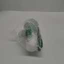 Starbucks 5 Pack Bundle - Reusable Frosted 24 oz Cold Cup with Lid and Green Straw w/Stopper