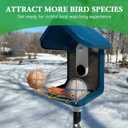 Perch Extender for Bird Buddy Smart Bird Feeders, Durable BirdBuddy Add-on Accessory in Metal