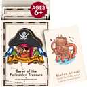 2 x Buccaneers Booty - Fun Pirate Playing Card Game for Adults & Kids - Quick, Easy to Learn for Family Game Night - Collect The Treasures & Conquer - Popular Birthdays (3-6 Players, Ages 6+)