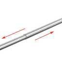 TocTen Self Adhesive Towel Bar, Stick Bath Towel Rack for Bathroom Adjustable 16-24", Stainless Steel Bathroom Towel Holder, No Drill Stick on Wall Towel Hangers for Bathroom(Brushed Nickel)
