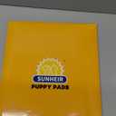 Sunheir Washable Pee Pads for Dogs , Thick Heavy Absorbency Reusable, Prevent Leakage, Waterproof , Non-Slip Pee Pads for Puppy Playpen, Crate, Whelping Box, Potty Training, Grey, 2 packs (Leaves - Deep Grey)