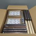 20 Pcs Vintage Picture Frames Resin Photo Frame with Trace Free Nail and S Board Buckle Elegant Classical Ornaments for Tabletop and Wall Display for Christmas Hotel Home Wedding Decoration