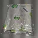 St. Patrick's Day Round Fitted Tablecloth with Elastic Edge Waterproof Washable Green Shamrock Table Cloth Fit 44"-48" Round Table Cover for Kitchen Dining Picnic Outdoor Party Decor