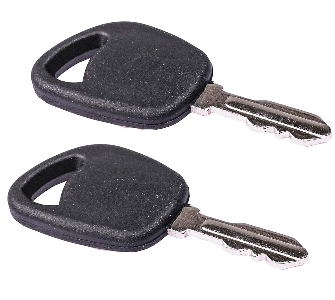 JEENDA (2) Ignition Keys GY20680 LVA17264 Compatible with John Deere 100 LA LT SST X Series 1026R L100 L110 L108 L111 L118 L120 L130 LA125 LA130 LA135 LT150 LT155 D110 1023E 1025R 1026R 2025R 2026R