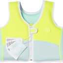 SUNNYLiFE Swim Vest - Constructed with Neoprene Plus a Secure Front Zip and Develop Water Confidence. | Toddler Swim Vest