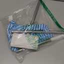 Snap Grip Mini Mop,Gap Cleaner with No-Touch Pad Change, Extendable Retractable Flat Mop for Under Couch/Bed, 360 Swivel Head Hard to Reach Corner Duster, Includes 5 Washable Microfiber Pads