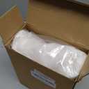 Hiasan White Sheer Curtains 84 Inches Long with Tiebacks, Light Filtering Semi Transparent Lightweight Voile Grommet Window Curtains for Bedroom, Living Room, W52 x L84, Set of 2 Drape Panels