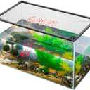 Uross Fish Tank Lid Magnetic Aquarium Lid Tank Hood top Cover Anti-Jumping Net Cover Mesh to Protect Fish Jumping Out of