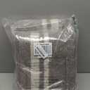 COSY HOMEER Kitchen Rugs Non-Slip 20x30/20x48 Inch Thick Polypropylene Standing Mat for Home Machine Washable, Brown Frame