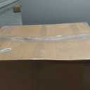 SIMPLI-MAGIC 60 Liter / 16 Gallon Rectangular Hands-Free Dual Compartment Recycling Kitchen Step Trash Can with Soft-Close Lid, Brushed Stainless Steel