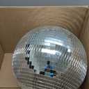 Disco Ball 12-Inch  Large Hanging Mirror Ball Disco Ball Decor for Disco Party Decorations, Weddings, Events, Disco Christmas Decor, and Home Celebrations