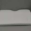 Derila Cervical Queen Size Pillow for Sleeping - Support Pillow for Side, Back, Stomach Sleepers - Contour Best Bed Pillows for Sleeping (1 Pillow | White)
