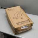 Clean Rinse Bather, Folding Spine Protection Wash Hip Semi Circular Sink Clean Rinse Baby Bather Ergonomic Portable for Travel (Grey)