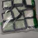 10 Pack High-Efficiency Filter Replacement for Roomba e, i & j Series - Compatible with iRobot Roomba i3 i7 j7 i4 i6 E5 E6 & Plus (+) Models, Part #4639161, with Cleaning Brush