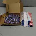 Sureio 50 Pcs Thank You for Your Service Veterans Gifts Bulk, Patriotic USA Military Retirement Appreciation Keychain Favors