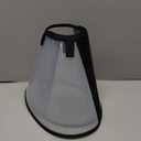 Supet Dog Cone Collar Adjustable After Surgery, Comfortable Pet Recovery Collar & Cone for Large Medium Small Dogs, Elizabethan Dog Neck Collar Plastic Practical L (L(Neck: 14.0~17.5"), White)