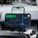ESR for MagSafe Car Mount, Magnetic Phone Holder for Car Air Vent, Car Phone Holder Mount for iPhone 17e/17/16/16e/15/14/13/12/Samsung, All Smartphones(2 Metal Rings Included),Charging Not Supported
