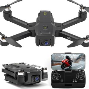 GPS Drone with 4K Camera for Adults IMX SENS Camera SD Card,Auto Return Home,Under 249g,Foldable RC Quadcopter GPS Professional Drones for Beginners,5G FPV Transmission Drone Follow Me
