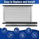 2-Pack 413 Replacement Filter, Compatible with Aprilaire 1410, 1610, 2140, 2416, 3410, 4400, 16x28x4 Inches MERV 13 Furnace Air Filter