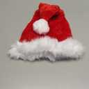 Christmas Hat, Santa Hats for Adults & Kids Red Velvet Comfort Extra Thicken Holiday Xmas Hat for New Year Festive Party