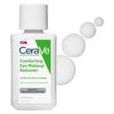 CeraVe Eye Makeup Remover with Hyaluronic Acid and Ceramides, Waterproof, Non-Comedogenic, Fragrance Free, Non-Greasy & Ophthalmologist Tested, 4 Ounces