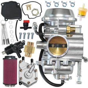 Rebuiman Sportsman 500 Carburetor Fit for Polaris Sportsman 500 Ranger 500 2X4 4X4 6X6 ATV Engines 1996-2009 with Air Filter Fuel Pump Replaces # 3131441 3131209 Carb