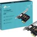 TP-Link 2.5GB PCIe Network Card (TX201) PCIe to 2.5 Gigabit Ethernet Network Adapter, Supports Windows 11/10/8.1/8/7, Win Server 2022/2019/2016, Linux