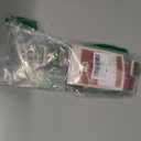 Lionet Paws Christmas Dog Collar- Cute Red&Green Stripes Dog Collars with Plastic Buckle and Christmas Hat Pendant,Light Dogs Collar for Medium Large Dogs (Large (Pack of 1))