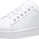 Vepose Women's Casual Fashion Sneakers Memory Foam Cute Tennis Shoes Low Top Lace Up Comfortable Walking Footwear for Everyday Work Travel 8002, Size 8.5