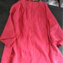 Cicy Bell Womens Half Sleeve Cardigan Sweaters Cropped Button Down Tops Oversized Lightweight Ribbed Knit Summer Outfits Rose Red, Small