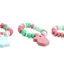 2 x Christmas Candy Bracelets  Holiday Themed Candy for Kids  Bulk 24 Count Individually Wrapped Santa, Snowman, Christmas Tree Bracelets  Stocking Stuffers, Classroom Treats, Exchange Gifts, Xmas Party Favors, Goodie Bag Fillers