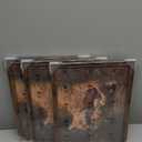 12x16 Picture frame set of 3, Woode frames brown Wall Mounting Horizontally or Vertically, 12 by 16 Wall Gallery Poster Photo Frame with Shatter Resistant Plexiglass,best gift