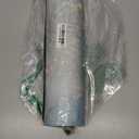 DEXI Bathroom Mat Ultra Thin, Non Slip Bath Rug for Shower Floor, Absorbent Quick Dry Marble Bathmats Low Profile, 17x32, Blue